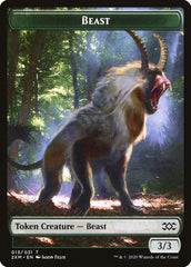 Ape // Beast Double-Sided Token [Double Masters Tokens] | Pegasus Games WI