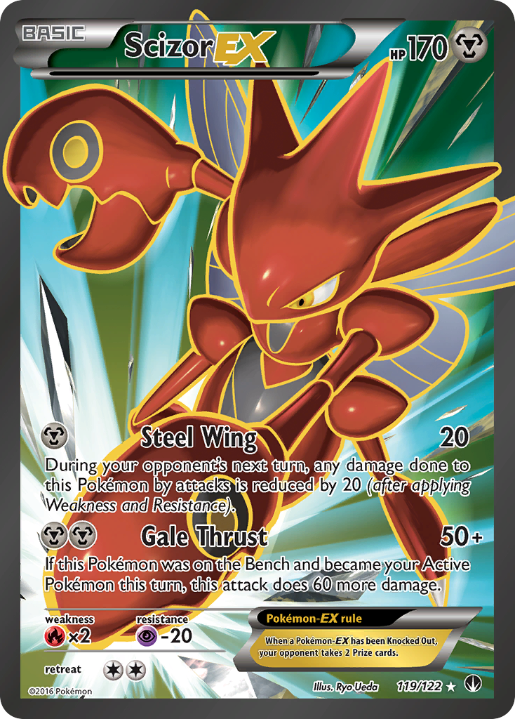 Scizor EX (119/122) [XY: BREAKpoint] | Pegasus Games WI