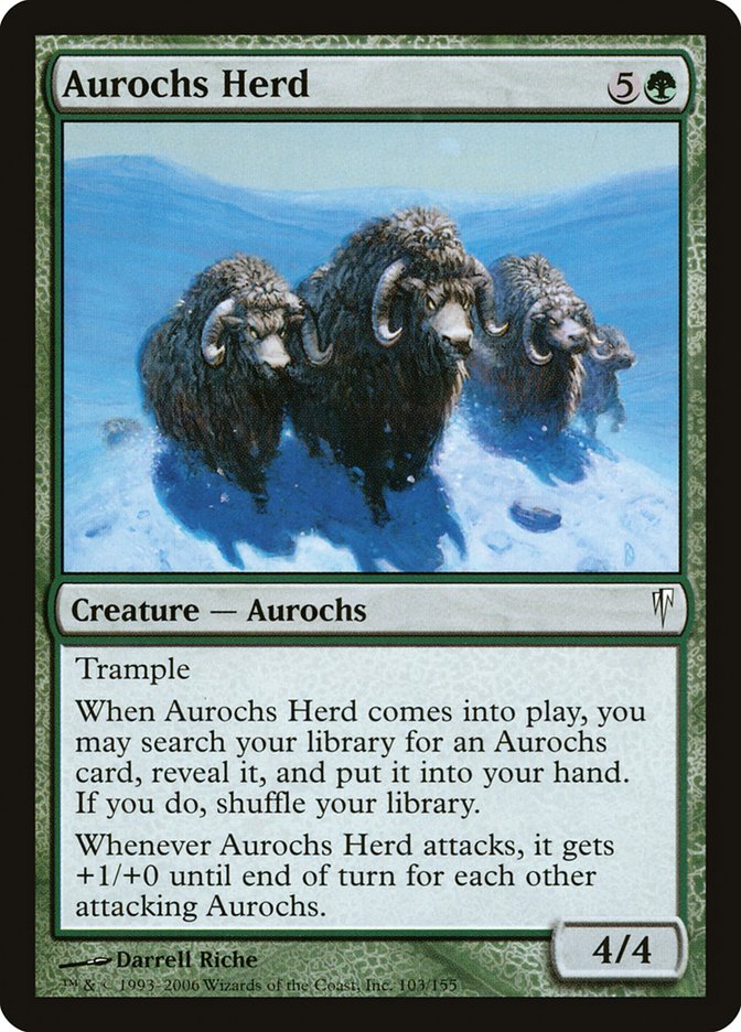 Aurochs Herd [Coldsnap] | Pegasus Games WI