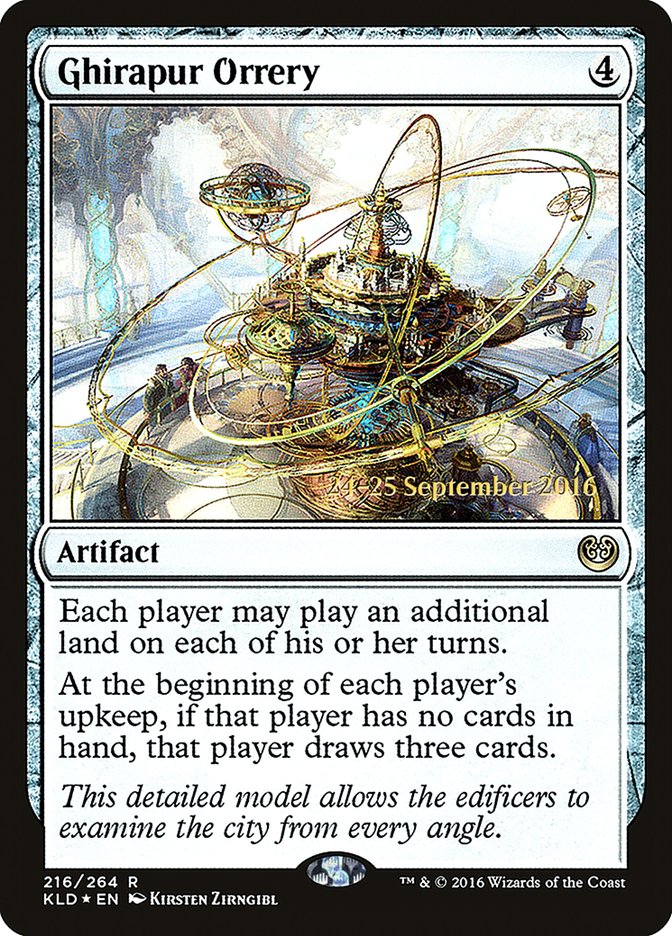 Ghirapur Orrery [Kaladesh Prerelease Promos] | Pegasus Games WI