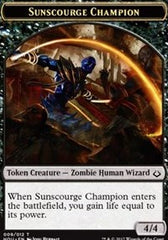 Sunscourge Champion // Cat Double-Sided Token [Hour of Devastation Tokens] | Pegasus Games WI