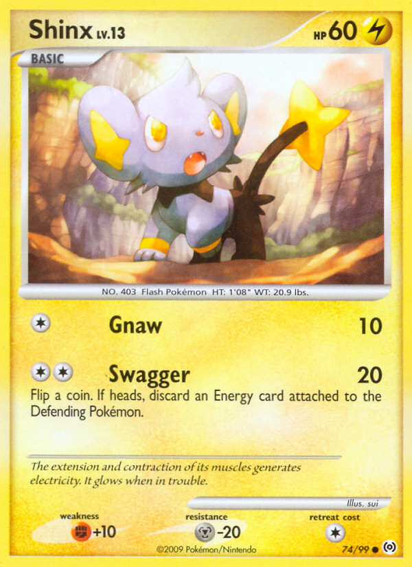 Shinx (74/99) [Platinum: Arceus] | Pegasus Games WI