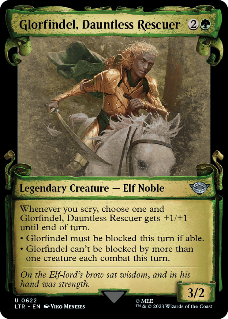 Glorfindel, Dauntless Rescuer [The Lord of the Rings: Tales of Middle-Earth Showcase Scrolls] | Pegasus Games WI