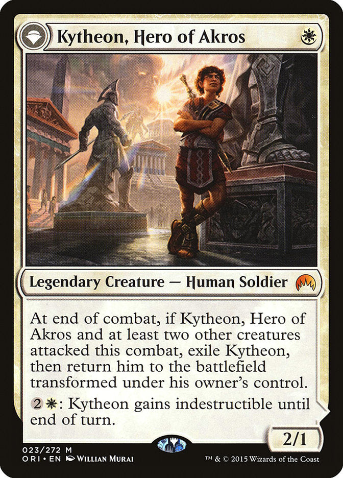 Kytheon, Hero of Akros // Gideon, Battle-Forged [Magic Origins] | Pegasus Games WI