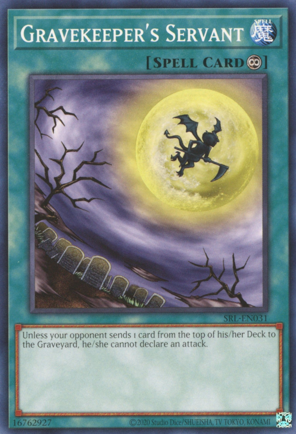 Gravekeeper's Servant [SRL-EN031] Short Print | Pegasus Games WI