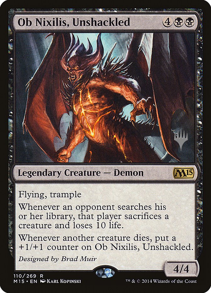 Ob Nixilis, Unshackled [Magic 2015 Promos] | Pegasus Games WI