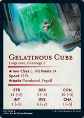 Gelatinous Cube Art Card [Dungeons & Dragons: Adventures in the Forgotten Realms Art Series] | Pegasus Games WI