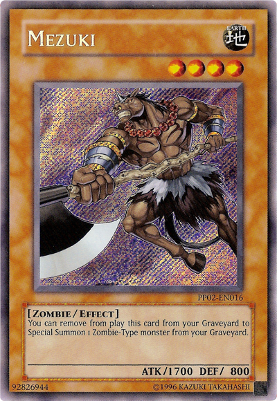 Mezuki [PP02-EN016] Secret Rare | Pegasus Games WI