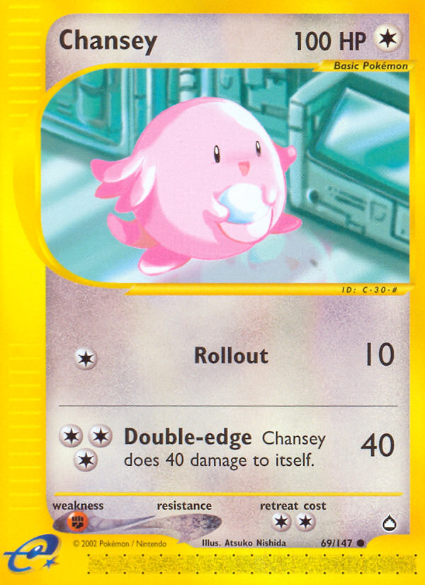 Chansey (69/147) [Aquapolis] | Pegasus Games WI