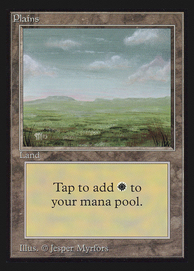 Plains (Signature on Left) [International Collectors' Edition] | Pegasus Games WI