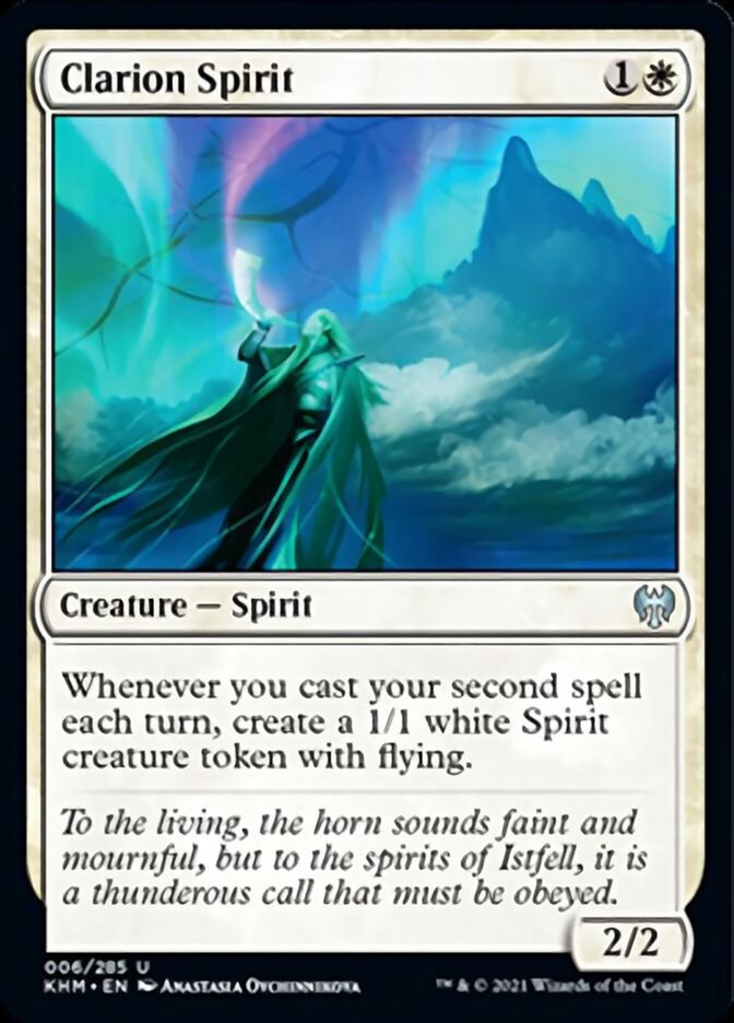 Clarion Spirit [Kaldheim] | Pegasus Games WI