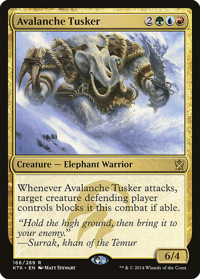 Avalanche Tusker [Khans of Tarkir] | Pegasus Games WI