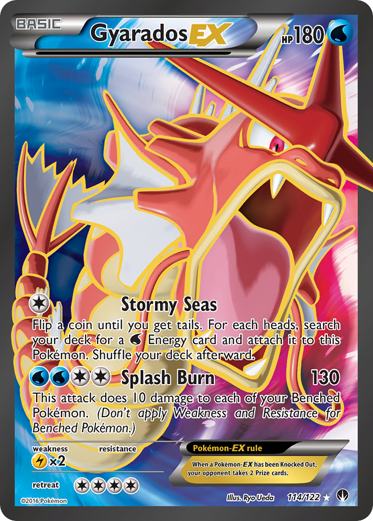 Gyarados EX (114/122) [XY: BREAKpoint] | Pegasus Games WI