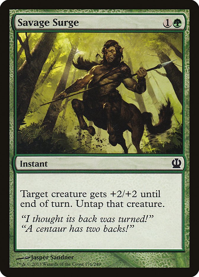 Savage Surge [Theros] | Pegasus Games WI