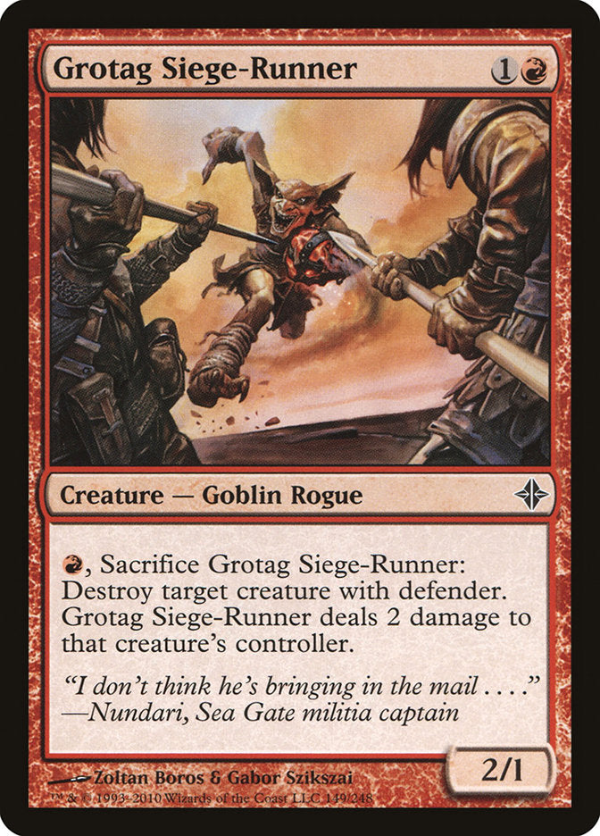 Grotag Siege-Runner [Rise of the Eldrazi] | Pegasus Games WI
