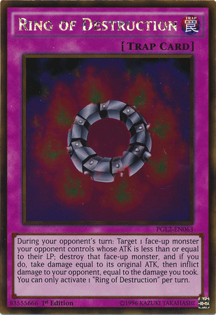 Ring of Destruction [PGL2-EN063] Gold Rare | Pegasus Games WI