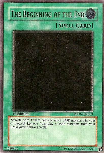 The Beginning of the End [PTDN-EN053] Ultimate Rare | Pegasus Games WI