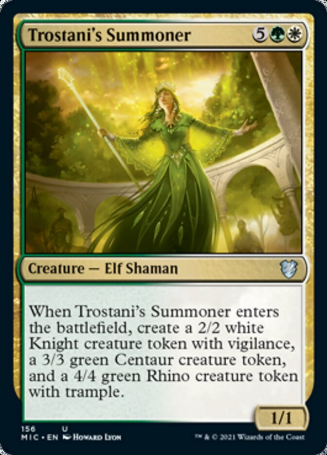 Trostani's Summoner [Innistrad: Midnight Hunt Commander] | Pegasus Games WI