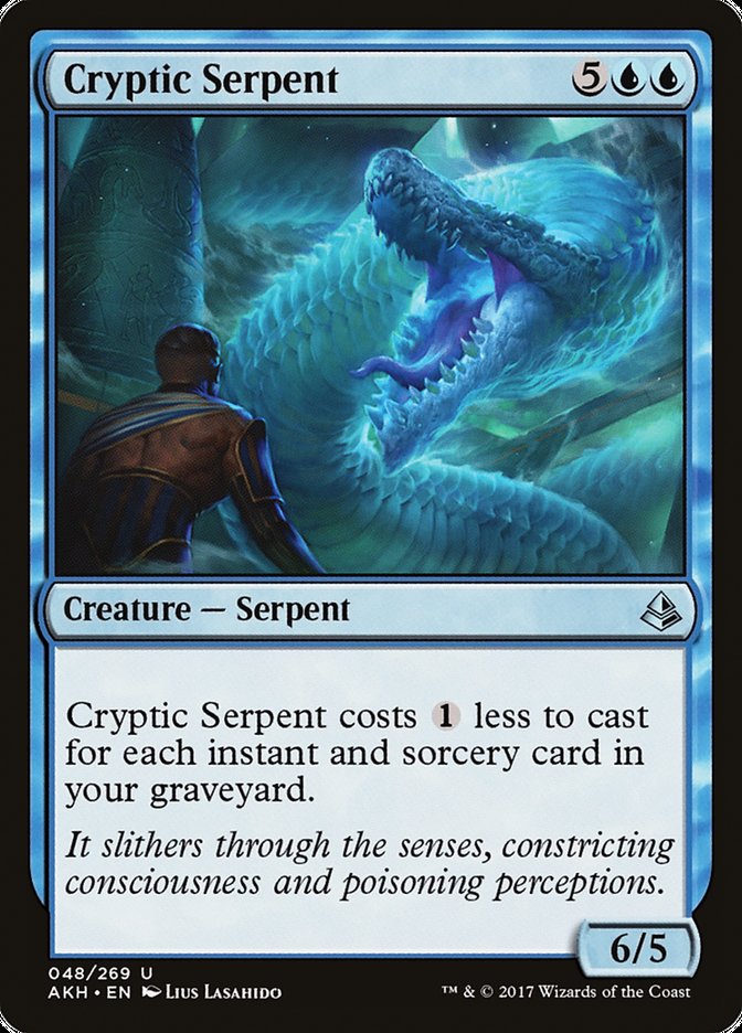 Cryptic Serpent [Amonkhet] | Pegasus Games WI