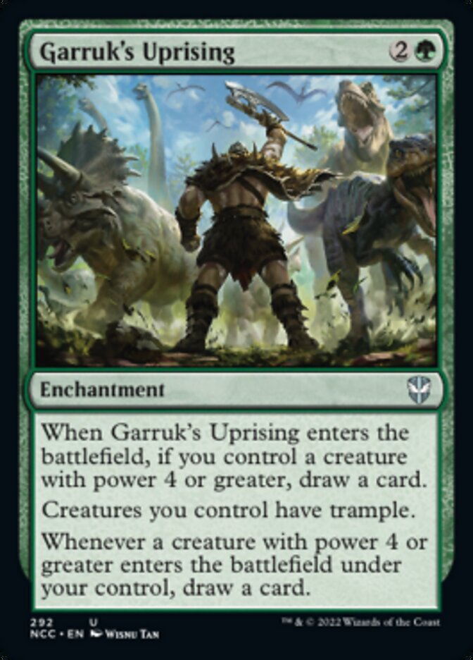 Garruk's Uprising [Streets of New Capenna Commander] | Pegasus Games WI