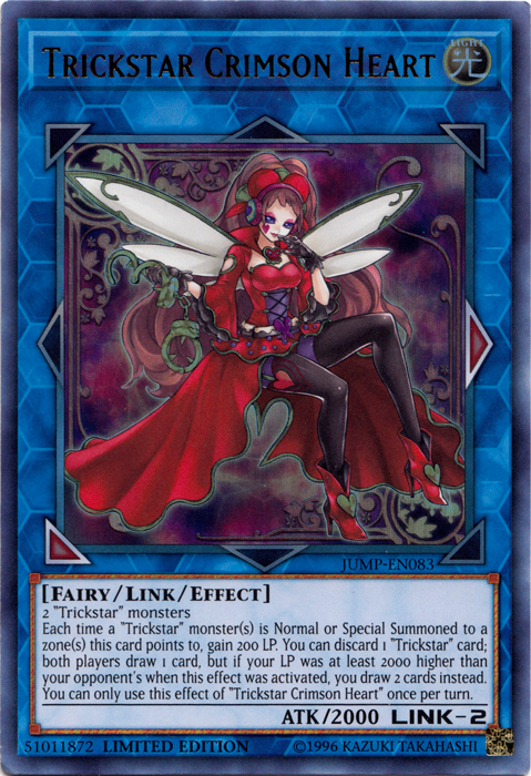 Trickstar Crimson Heart [JUMP-EN083] Ultra Rare | Pegasus Games WI