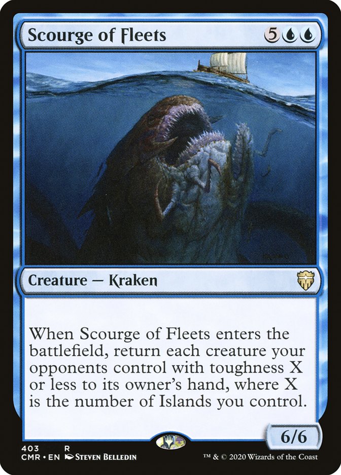 Scourge of Fleets [Commander Legends] | Pegasus Games WI