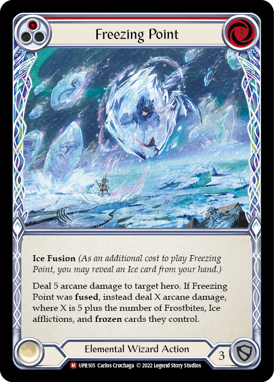 Freezing Point [UPR105] (Uprising)  Rainbow Foil | Pegasus Games WI