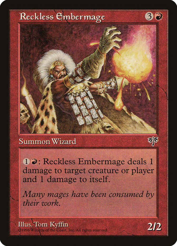 Reckless Embermage [Mirage] | Pegasus Games WI