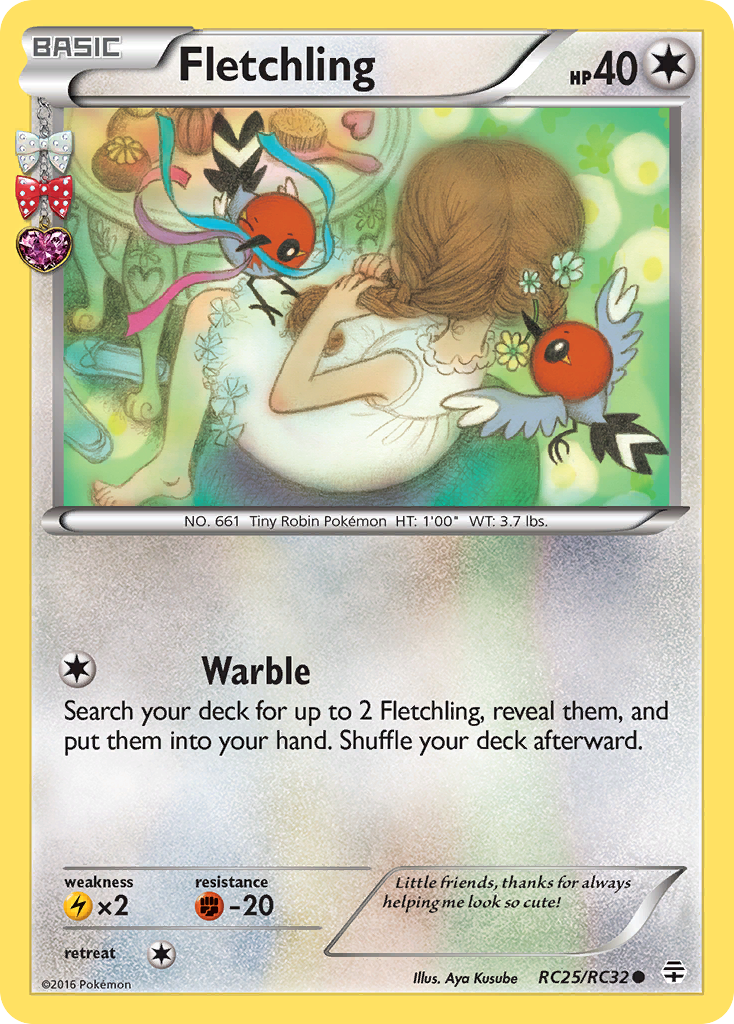 Fletchling (RC25/RC32) [XY: Generations] | Pegasus Games WI