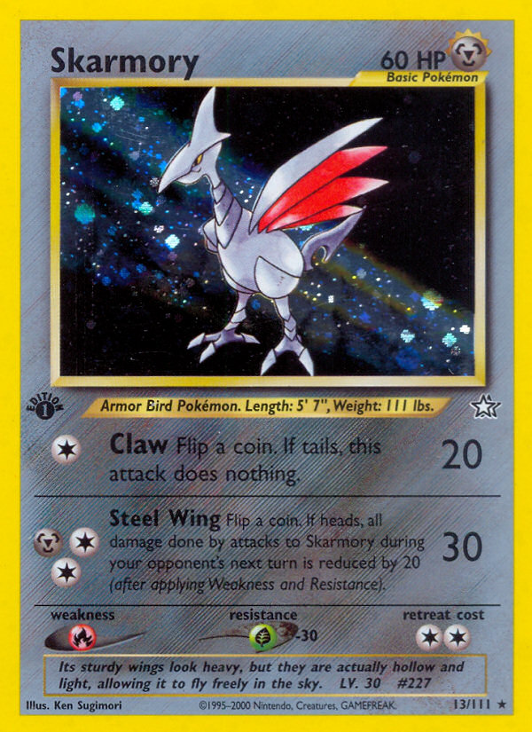 Skarmory (13/111) [Neo Genesis 1st Edition] | Pegasus Games WI