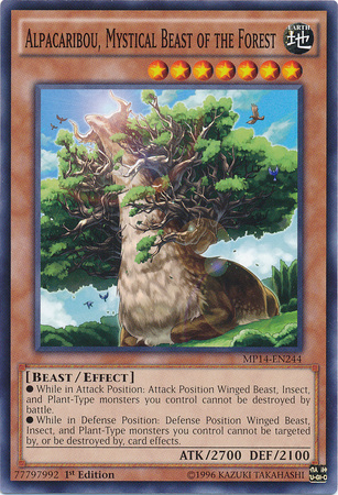 Alpacaribou, Mystical Beast of the Forest [MP14-EN244] Common | Pegasus Games WI