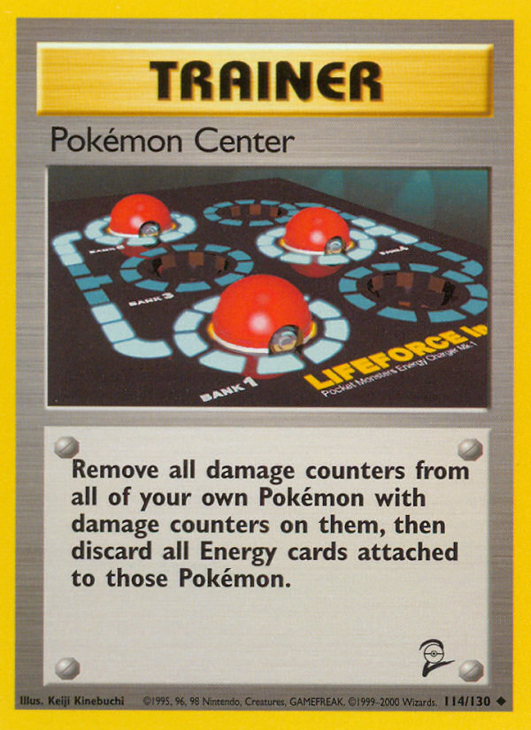 Pokemon Center (114/130) [Base Set 2] | Pegasus Games WI