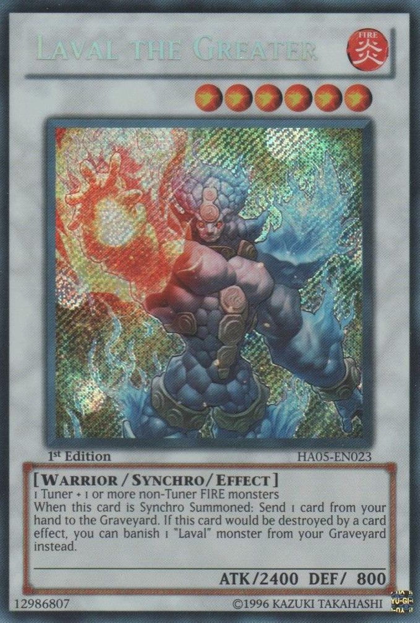 Laval the Greater [HA05-EN023] Secret Rare | Pegasus Games WI