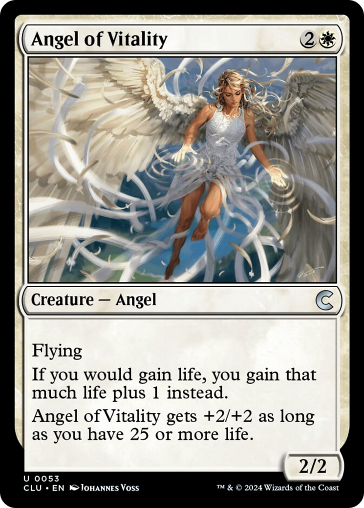 Angel of Vitality [Ravnica: Clue Edition] | Pegasus Games WI