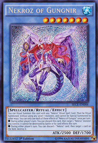 Nekroz of Gungnir [SECE-EN044] Secret Rare | Pegasus Games WI