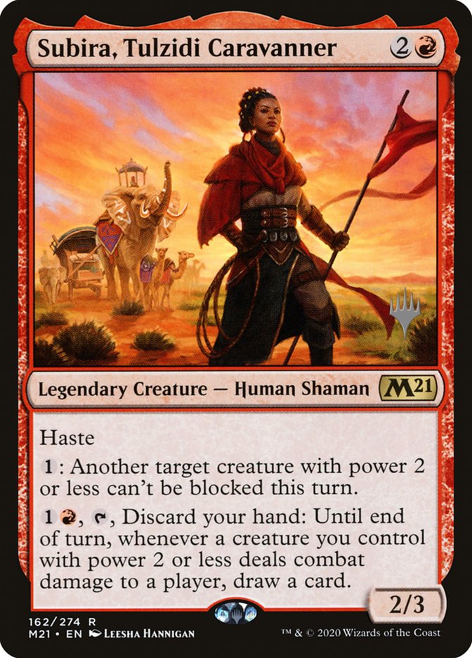 Subira, Tulzidi Caravanner (Promo Pack) [Core Set 2021 Promos] | Pegasus Games WI