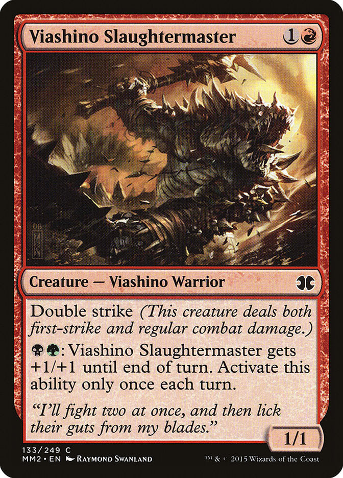Viashino Slaughtermaster [Modern Masters 2015] | Pegasus Games WI