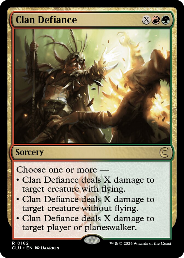 Clan Defiance [Ravnica: Clue Edition] | Pegasus Games WI
