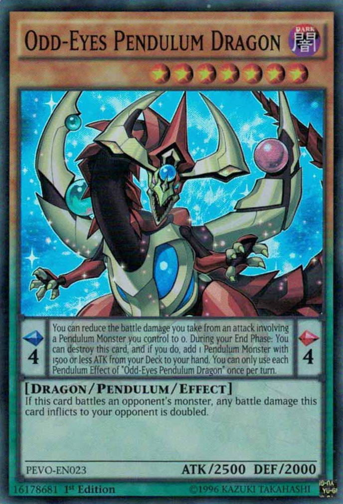 Odd-Eyes Pendulum Dragon [PEVO-EN023] Super Rare | Pegasus Games WI