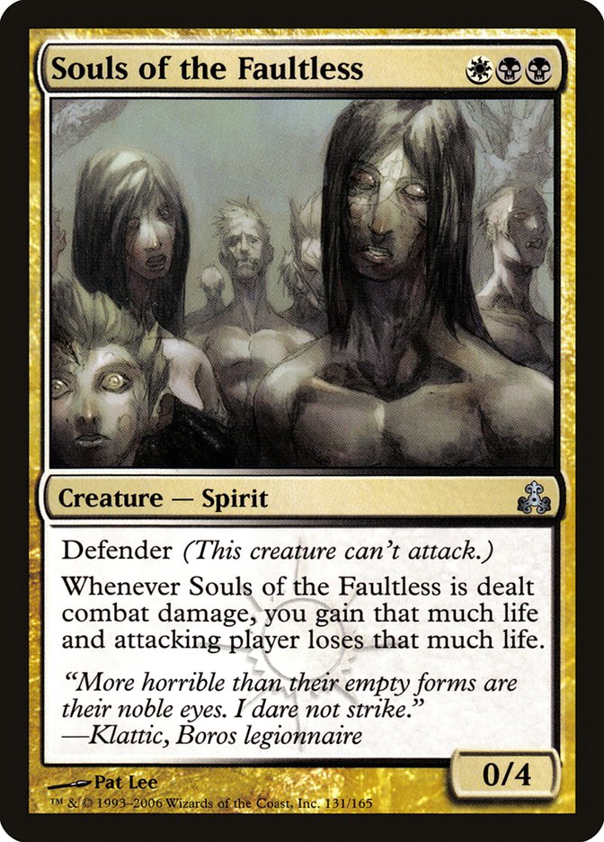 Souls of the Faultless [Guildpact] | Pegasus Games WI