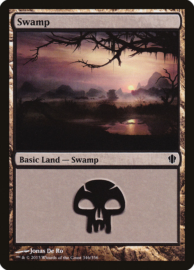 Swamp (346) [Commander 2013] | Pegasus Games WI