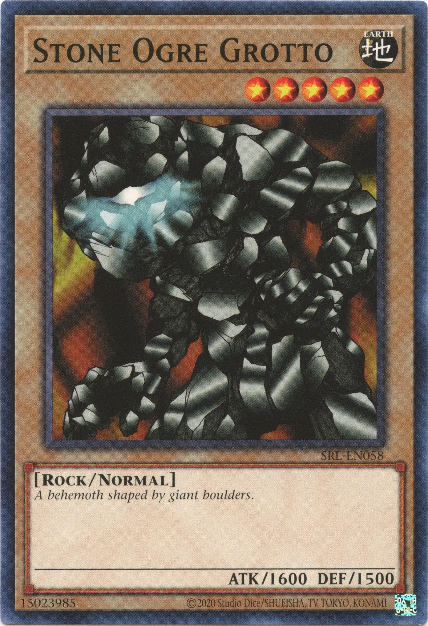 Stone Ogre Grotto (25th Anniversary) [SRL-EN058] Common | Pegasus Games WI