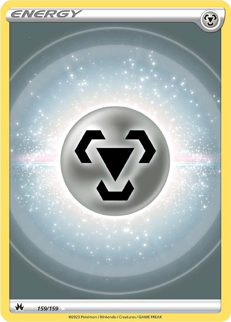 Metal Energy (159/159) (Texture Full Art) [Sword & Shield: Crown Zenith] | Pegasus Games WI