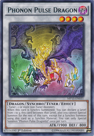 Phonon Pulse Dragon [MP15-EN031] Rare | Pegasus Games WI