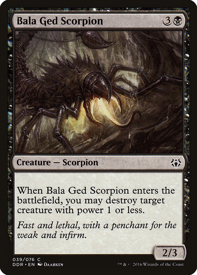 Bala Ged Scorpion [Duel Decks: Nissa vs. Ob Nixilis] | Pegasus Games WI