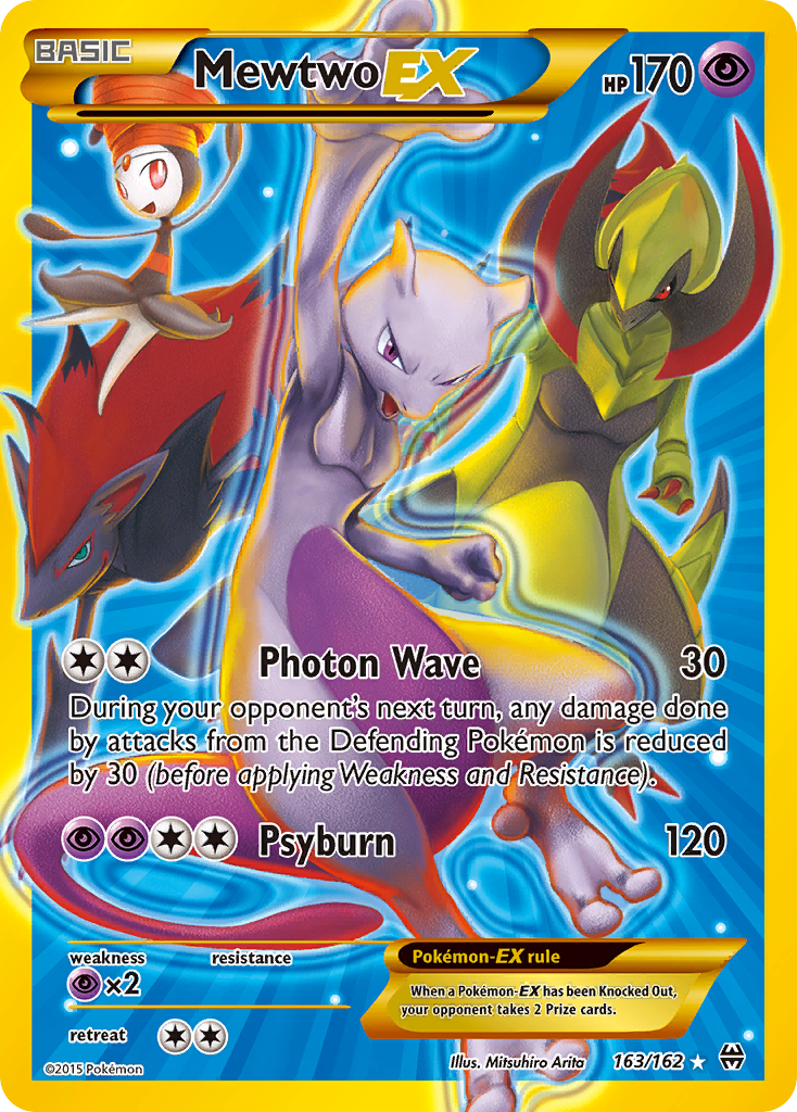 Mewtwo EX (163/162) [XY: BREAKthrough] | Pegasus Games WI