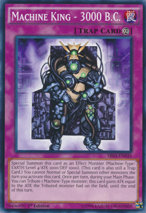 Machine King - 3000 B.C. [SR03-EN035] Common | Pegasus Games WI