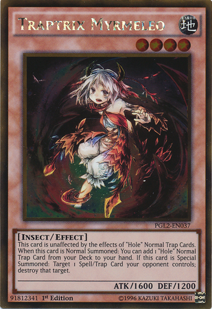 Traptrix Myrmeleo [PGL2-EN037] Gold Rare | Pegasus Games WI