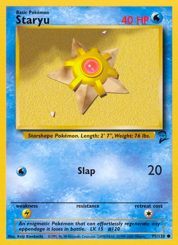 Staryu (95/130) [Base Set 2] | Pegasus Games WI