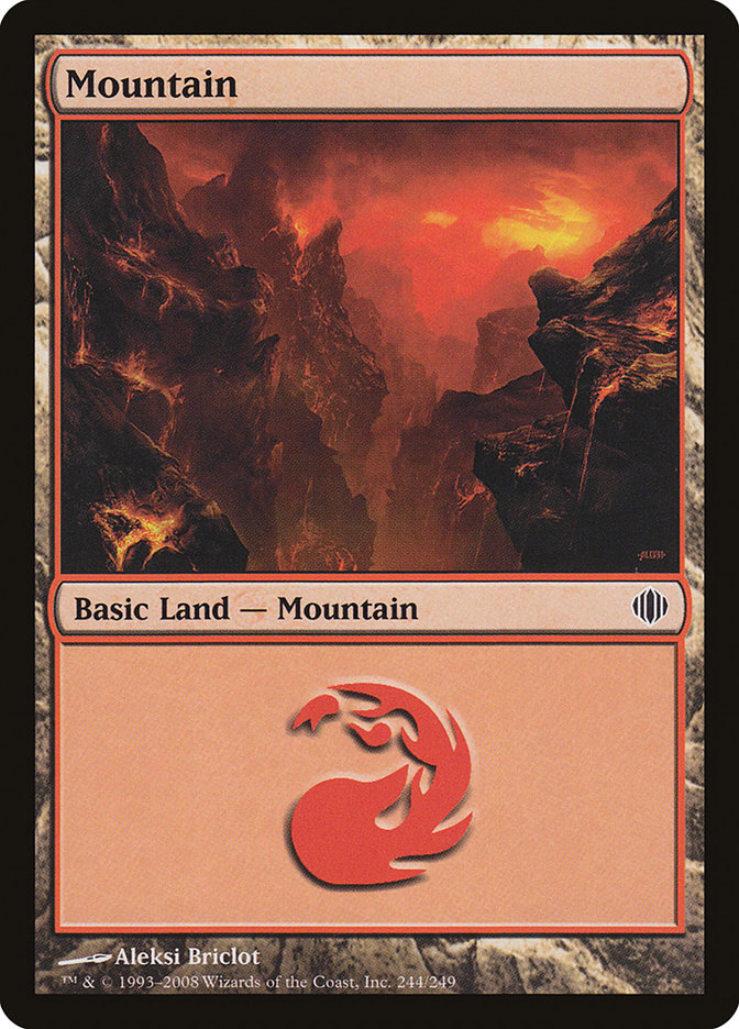 Mountain (244) [Shards of Alara] | Pegasus Games WI